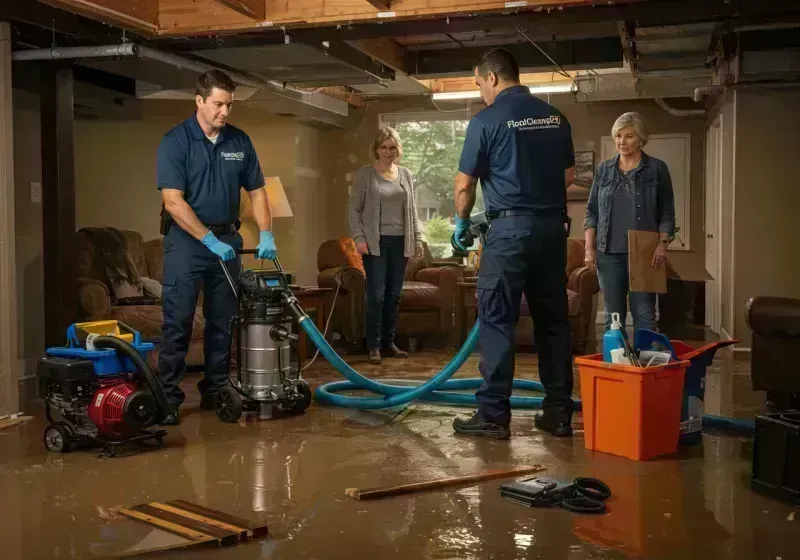 Basement Water Extraction and Removal Techniques process in Inverness Highlands North, FL